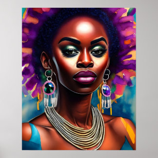 Radiant Beauty Poster