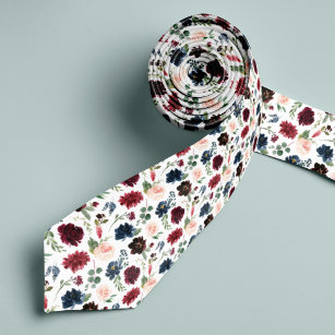 Radiant Bloom   GEMUSTERT Krawatte