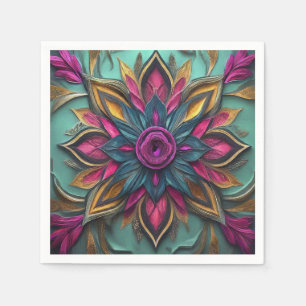 Radiant Bloom Serviette