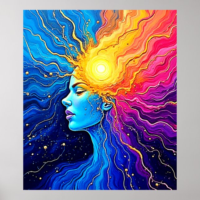 Radiant Cosmic Mind Erwachen Poster (Vorne)