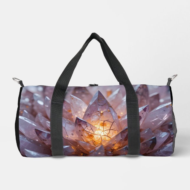 Radiant Crystal Heart Duffle Bag (Vorderseite)