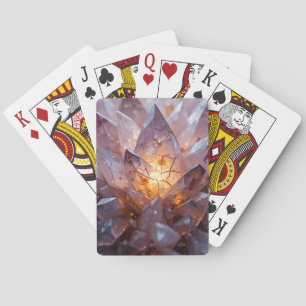 Radiant Crystal Heart Spielkarten