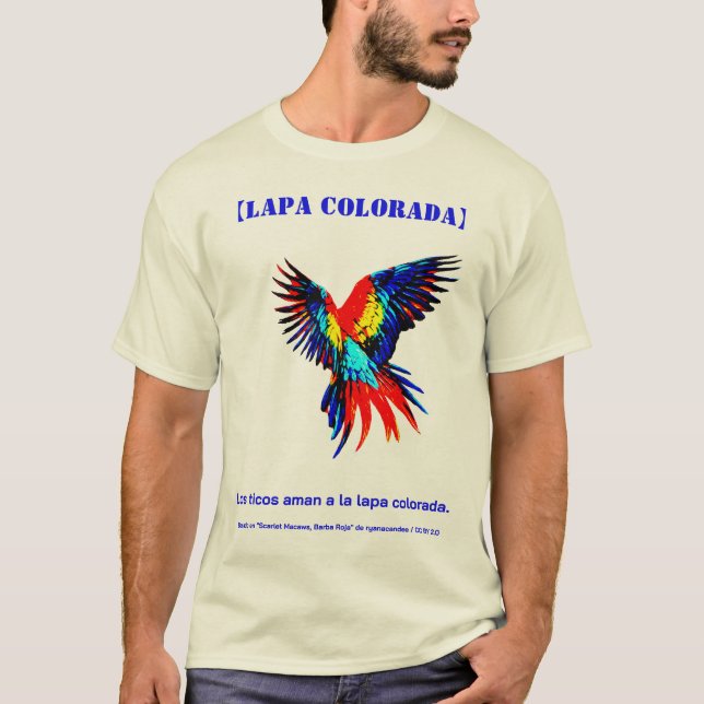 Radiant Flight Macaw(Spanish)2 T-Shirt (Vorderseite)