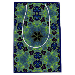 Radiant Fractal Symphony Mittlere Geschenktüte