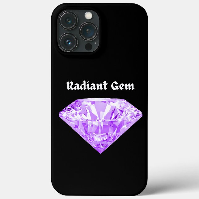 Radiant Gem Case-Mate iPhone Hülle (Rückseite)