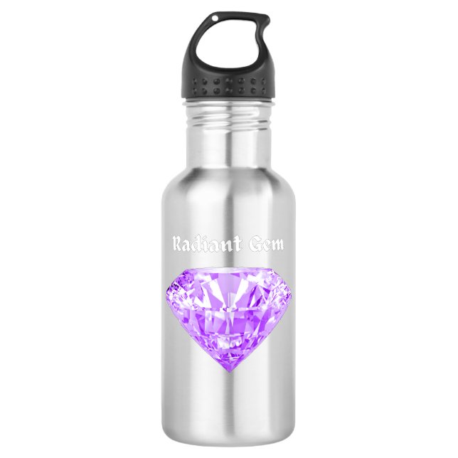 Radiant Gem Edelstahlflasche (Vorderseite)