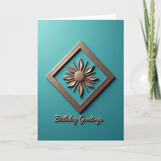 Radiant Gold Emblem Karte (Vorderseite)