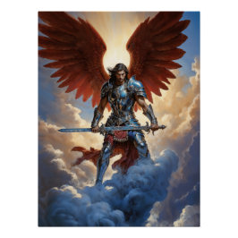 Radiant Guard Archangel Michael Poster