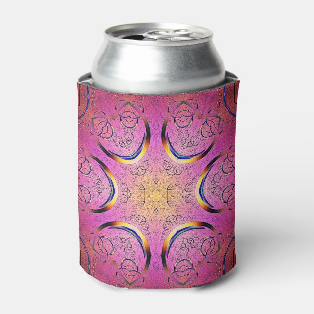 Radiant Heart Kaleidoskop Dosenkühler (Kanne Vorderseite)