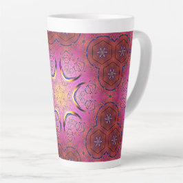 Radiant Heart Kaleidoskop Milchtasse