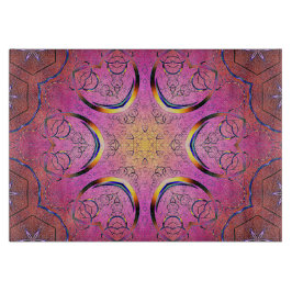 Radiant Heart Kaleidoskop Schneidebrett