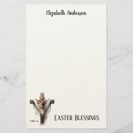 Radiant Hope at the Cross Briefpapier