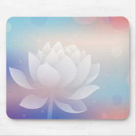 Radiant Lotus Mouse Pad Mousepad