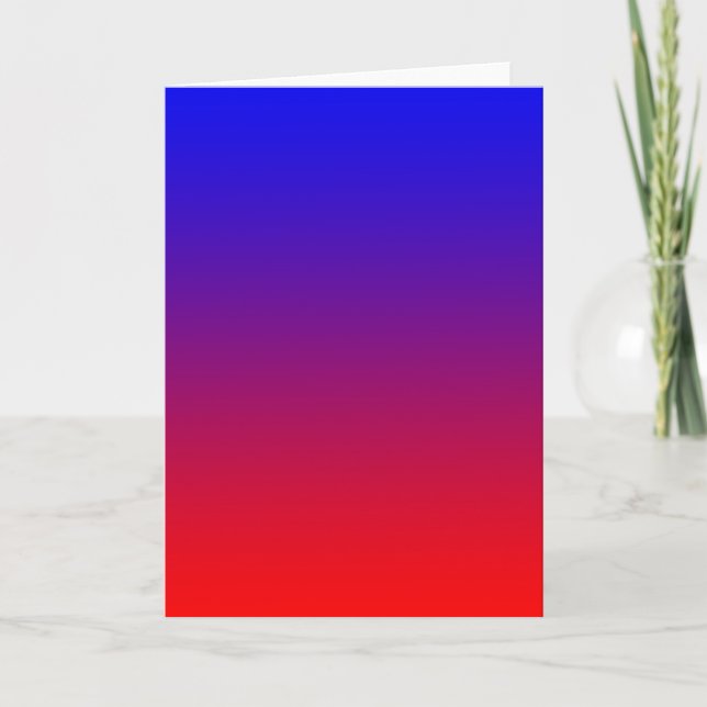 Radiant Ombre Karte (Vorderseite)