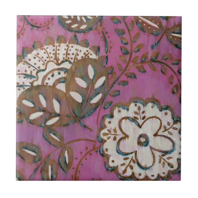 Radiant Ornament I Fliese (Vorderseite)