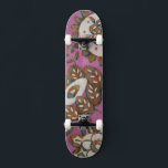 Radiant Ornament II Skateboard<br><div class="desc">floral</div>