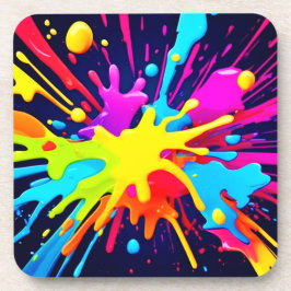 Radiant Paint Explosion Getränkeuntersetzer