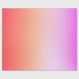 Radiant Pastel Sunset Gradient Geschenkpapier