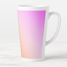 Radiant Pastell-Sonnenuntergangsverlauf Milchtasse