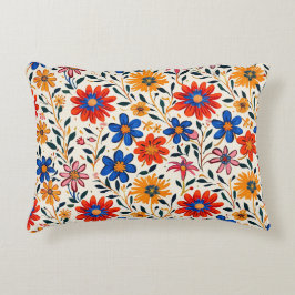 Radiant Petal Path Accent Pillow Dekokissen