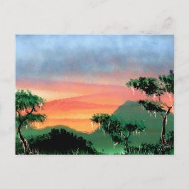 Radiant Rainforest Postkarte