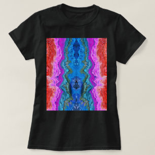 "Radiant Reflection" Farbige abstrakte Kunst  T-Shirt