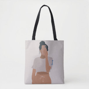 "Radiant Reverie : sac orné d'une superbe impressi