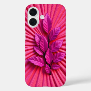 Radiant rosa Blätter Burst Case-Mate iPhone Case
