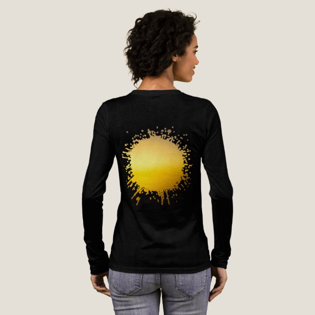 Radiant Silence Tri-Blend Shirt (Voller Rückseite)