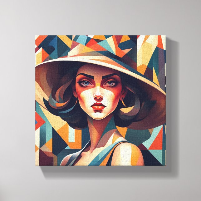 "Radiant Spritzen" Leinwanddruck (Vorderseite)