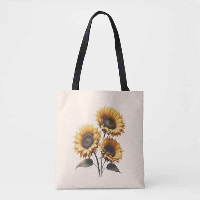 Radiant Sunflower Tasche (Vorderseite)