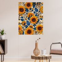 Radiant Sunflowers: Eine Symphonie der farbenfrohe