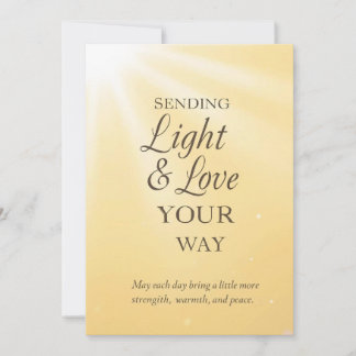 Radiant Sunshine Blessings – Sending Light & Love Einladung
