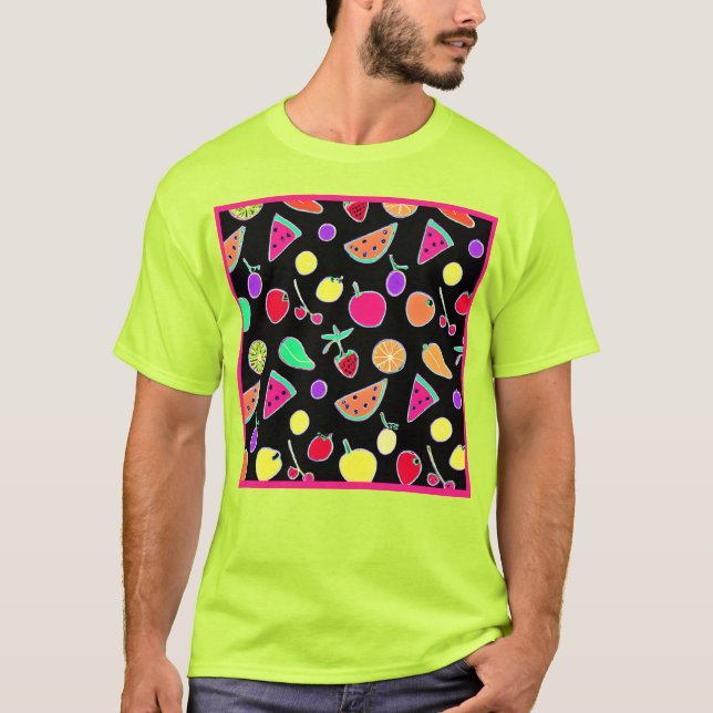 Radiant Tropic Neon Magic T-Shirt (Vorderseite)