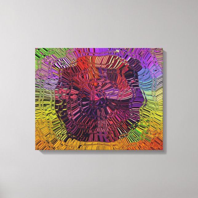 Radiant Waves Leinwanddruck (Vorderseite)