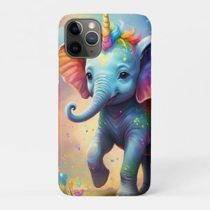 Radiant Wonders: Der Rainbow Baby Unicorn Elephant Case-Mate iPhone Hülle