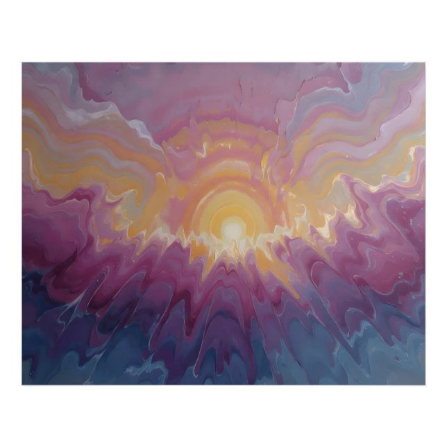 RadiantSunRise Fotodruck (Vorne)