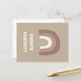 Radiate Positivity Postkarte