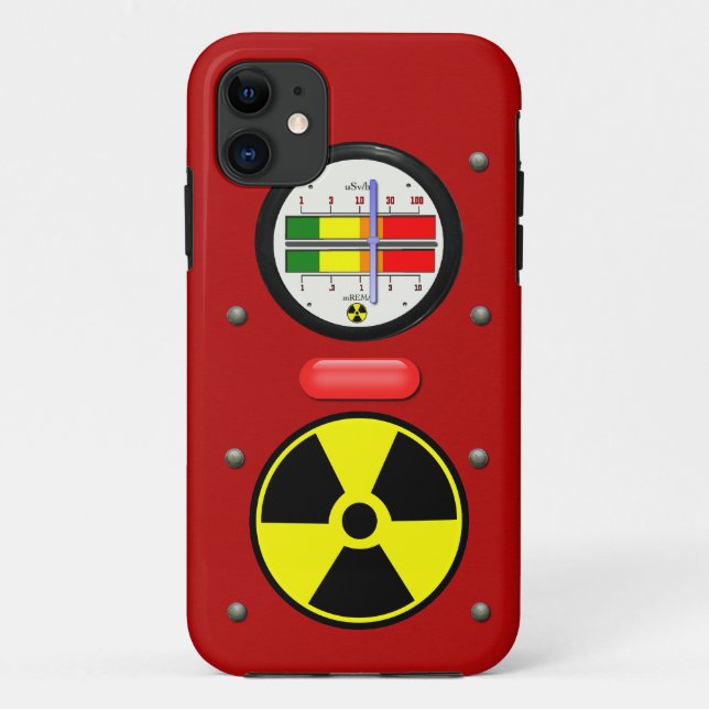 Radiation Geiger Counter Effect auf iPhone 5 Fall Case-Mate iPhone Hülle (Rückseite)
