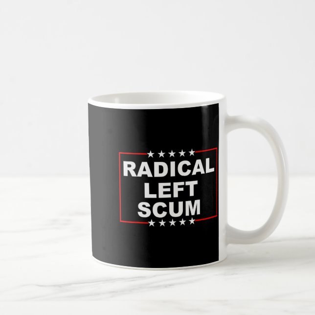 Radical Left S Shirt I Am Radical Left S Funny  Kaffeetasse (Rechts)