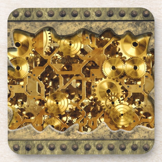 Radical Steampunk 10 Untersetzer (Vorderseite)