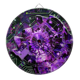 Radical Steampunk 5 Dart Board Dartscheibe