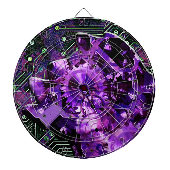 Radical Steampunk 5 Dart Board Dartscheibe (vorne)