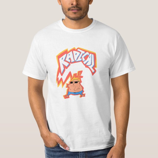 Radical Yellow hair man T-Shirt (Vorderseite)