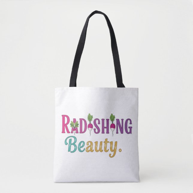 Radierende Schönheit. Tasche (Vorderseite)