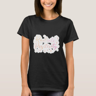 Radierposition - Minimale Pastell handgeschriebene T-Shirt