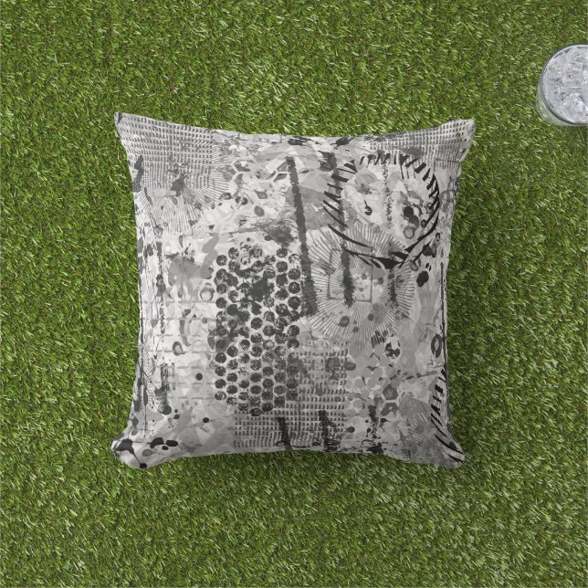 Radierungen Graffiti Kissen (Golfball-Marker)