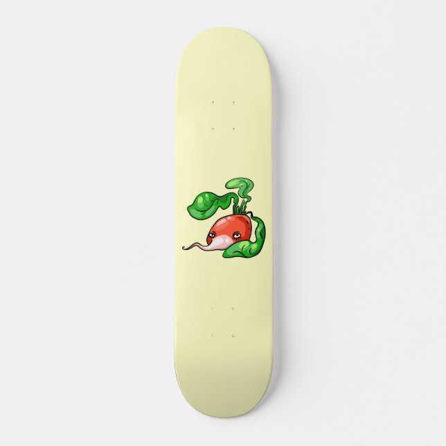 Radieschen radish skateboard (Vorne)