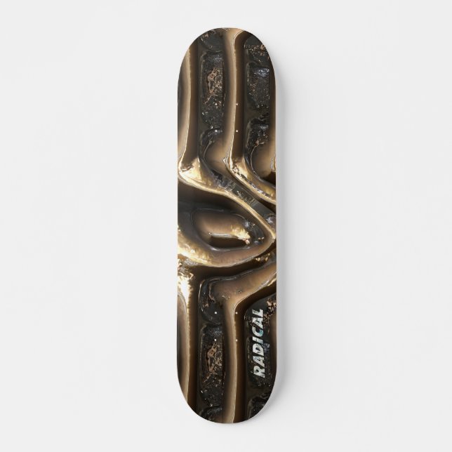 Radikale Art 34 Skateboard (Vorne)