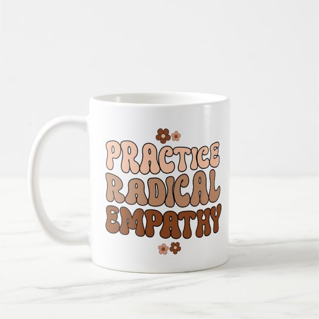 Radikale Empathie üben Kaffeetasse (Links)